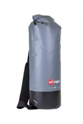 red paddle dry bag 30 liter grijs