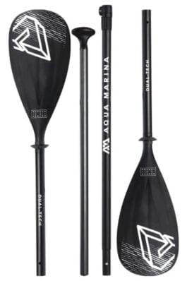 aqua marina dual 2-1 kajak sup peddel