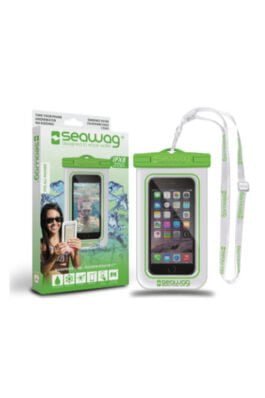 seawag waterdichte telefoonhoes wit groen