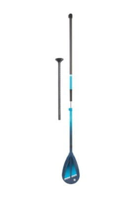red paddle co hybrid tough blauw 3-delige verstelbare sup peddel