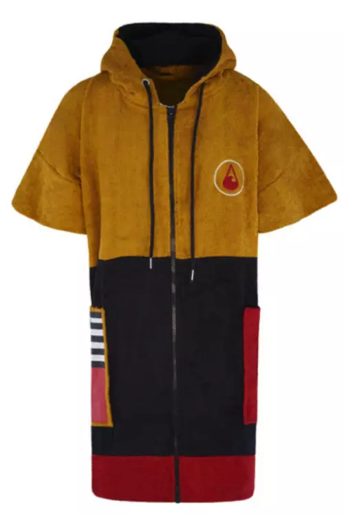 Wave Hawaii Bamboo Poncho Zip Dusty